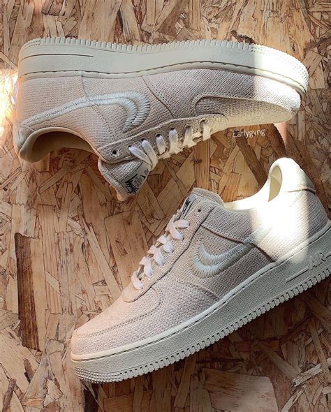 stüssy x nike air force|stussy air force 1 stockx.